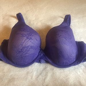 Victoria's Secret Purple Lace Bra